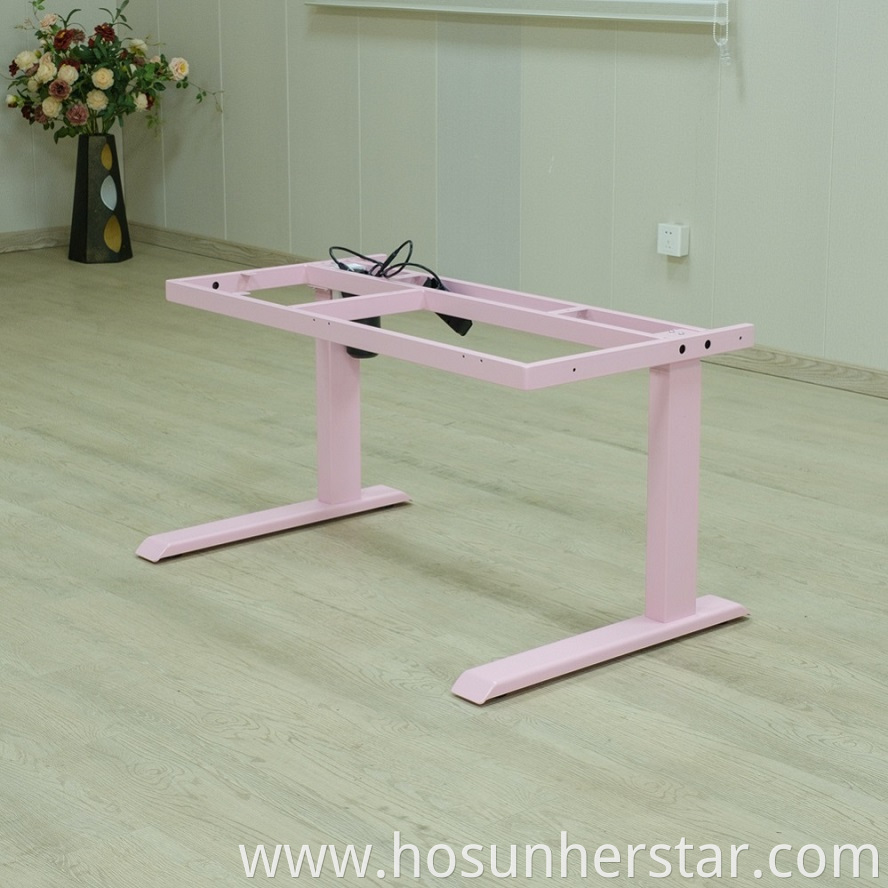 Children's electric lifting table frame